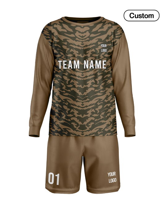 Custom Soccer Goalkeeper Uniform – Pattern Design – Personalized
