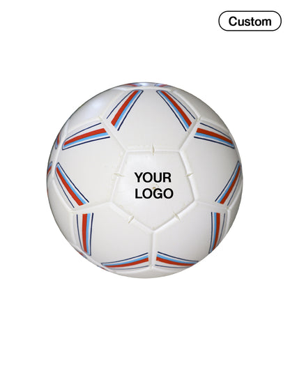 Custom Mini Soccer Ball - Stripe Pattern - Personalized