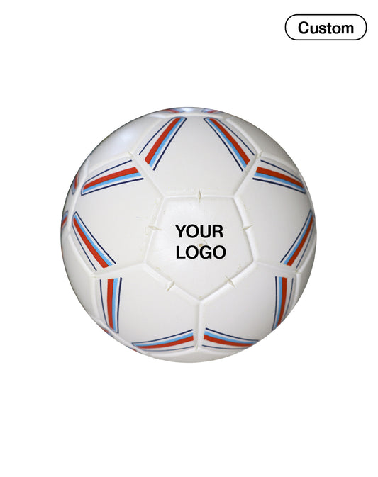 Custom Mini Soccer Ball - Stripe Pattern - Personalized