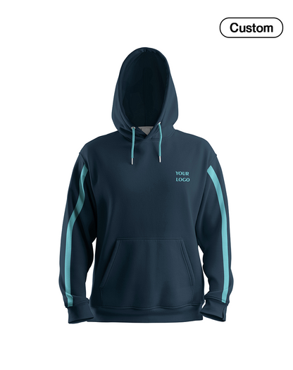 Custom Hoodie - Accent Design - Personalized Pullover