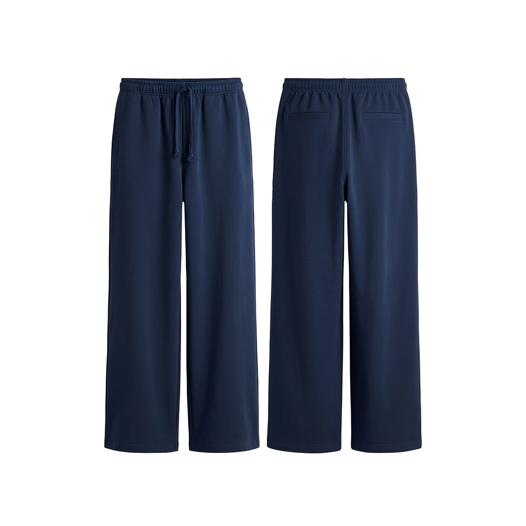 Custom Men Wide Trouser - Solid Design Personalized Bottoms
