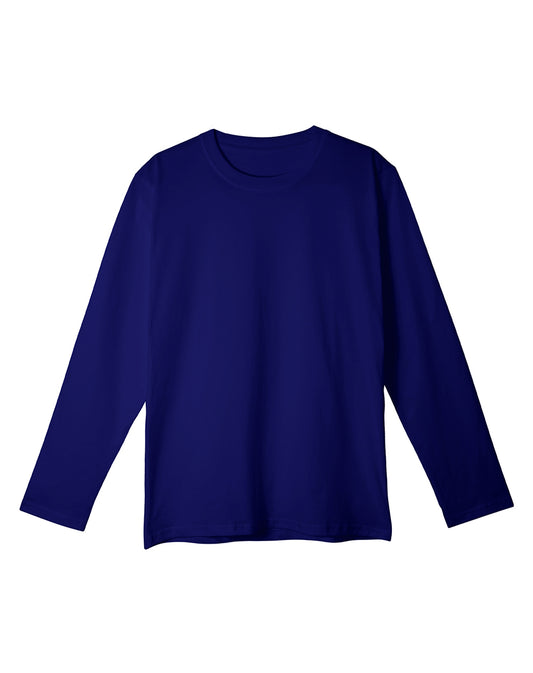 Custom Men Full Sleeves Tee Solid Design - Personalized Tees