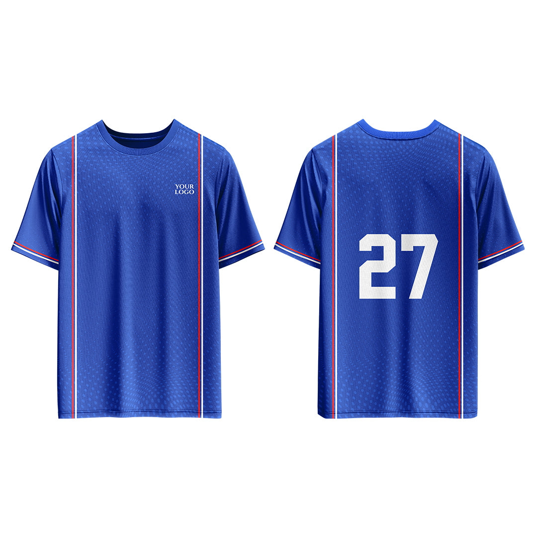 Custom Soccer T-Shirt – Color Accent – Personalized T-Shirt