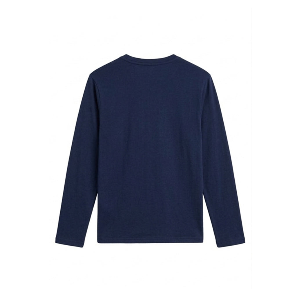 Custom Women Full Sleeves Henley - Solid Color Personalized Tee