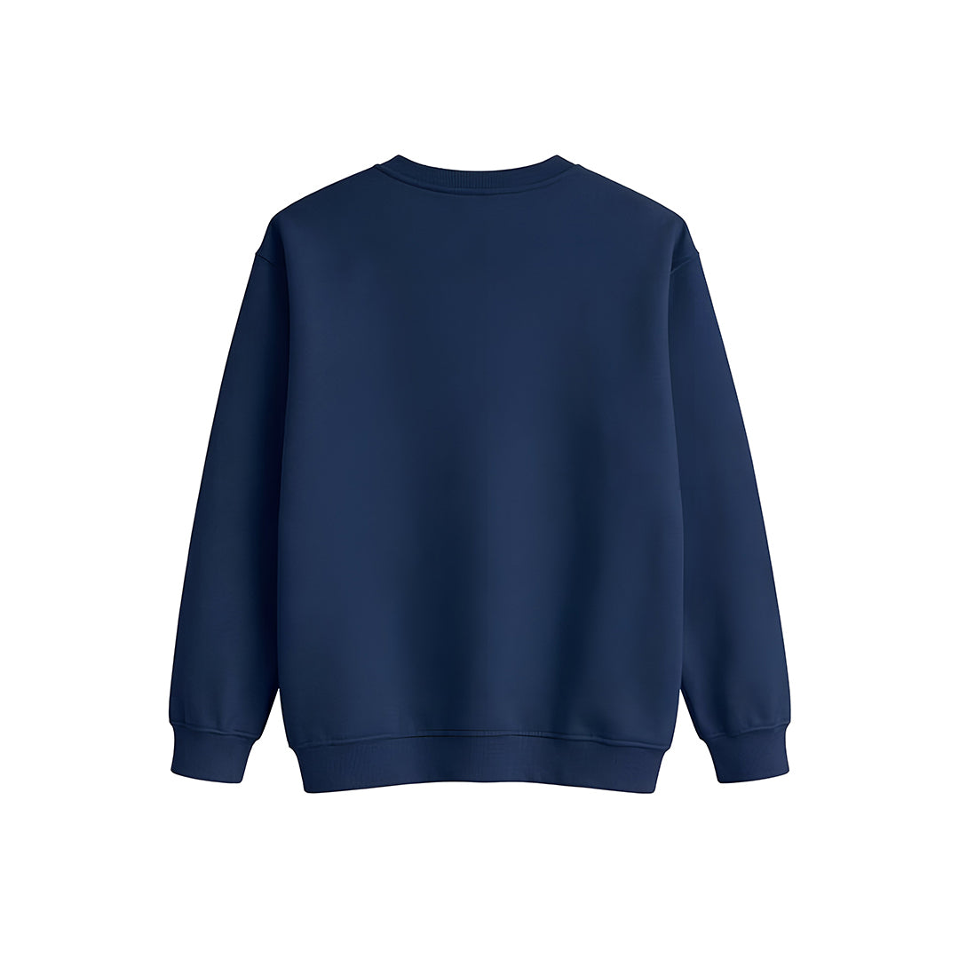 Custom Boys Sweatshirt - Solid Design Personalized Crewneck