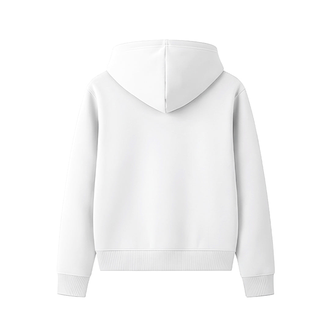 Custom Men Basic Hoodie - Solid Color Personalized Pullover