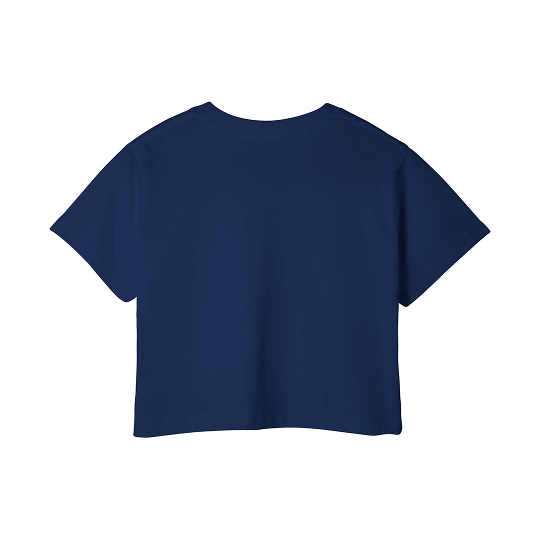 Custom Women Crop-Top - Solid Tone - Personalized Halftee