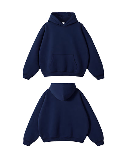 Custom Women Oversized Hoodie - Solid Design Personalized Hood