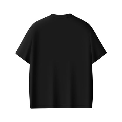 Custom Women Drop Shoulder Tee Solid Color Personalized Top
