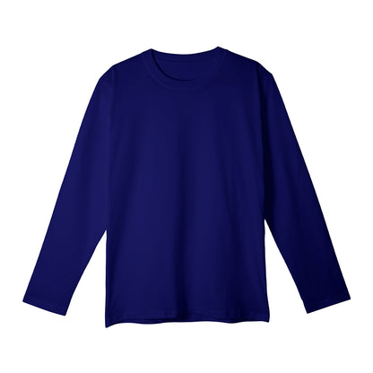 Custom Boys Full Sleeve Tee - Solid Design - Personalized Top