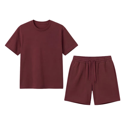 Custom Men Co-ord Set - Solid Color - Personalized Outfit