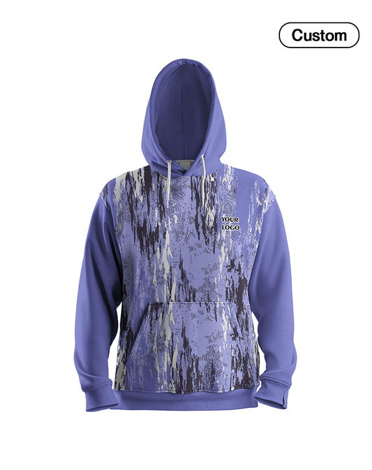 Custom Hoodie - Abstract Camo Design - Personalized Sweatshirt
