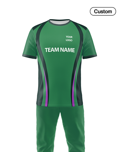Custom Cricket Uniform - Abstract Accent - Personalized Cricket Kit