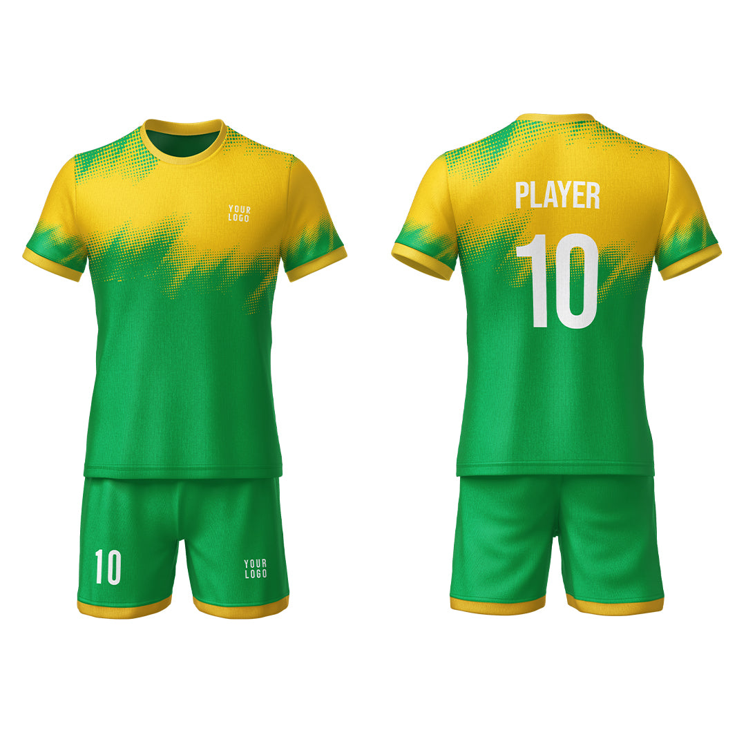 Custom Soccer Uniform – Abstract Design – Personalized Uniform