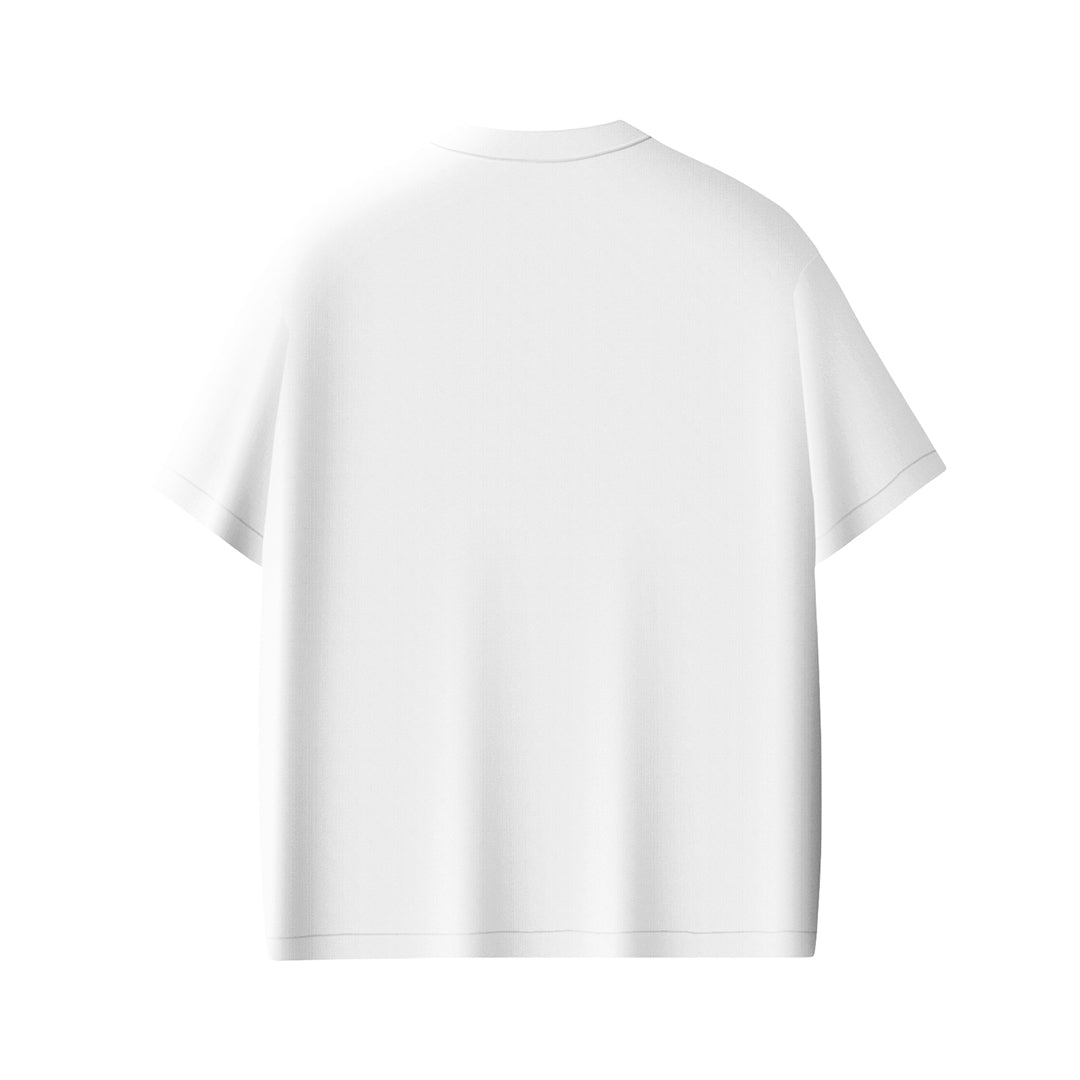 Custom Women Drop Shoulder Tee Solid Color Personalized Top