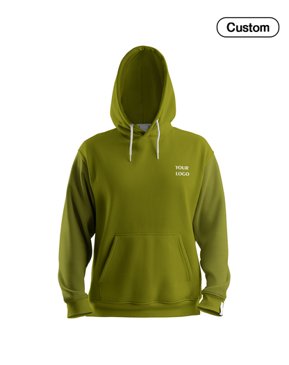Custom Hoodie - Solid Design - Personalized Pullover