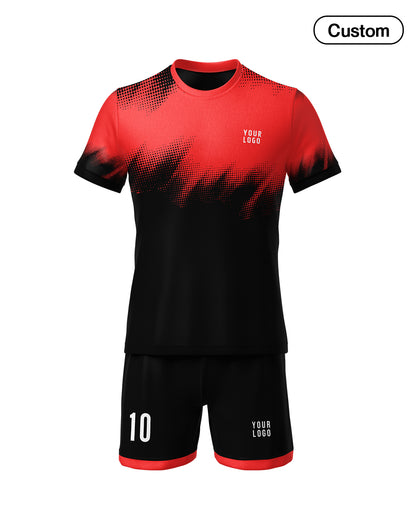 Custom Soccer Uniform – Abstract Design – Personalized Uniform
