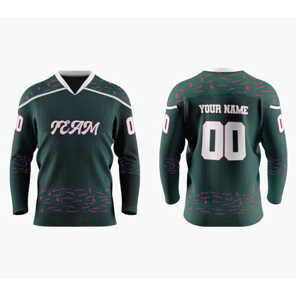 Custom Ice Hockey Jersey - Accent Design - Personalized Top