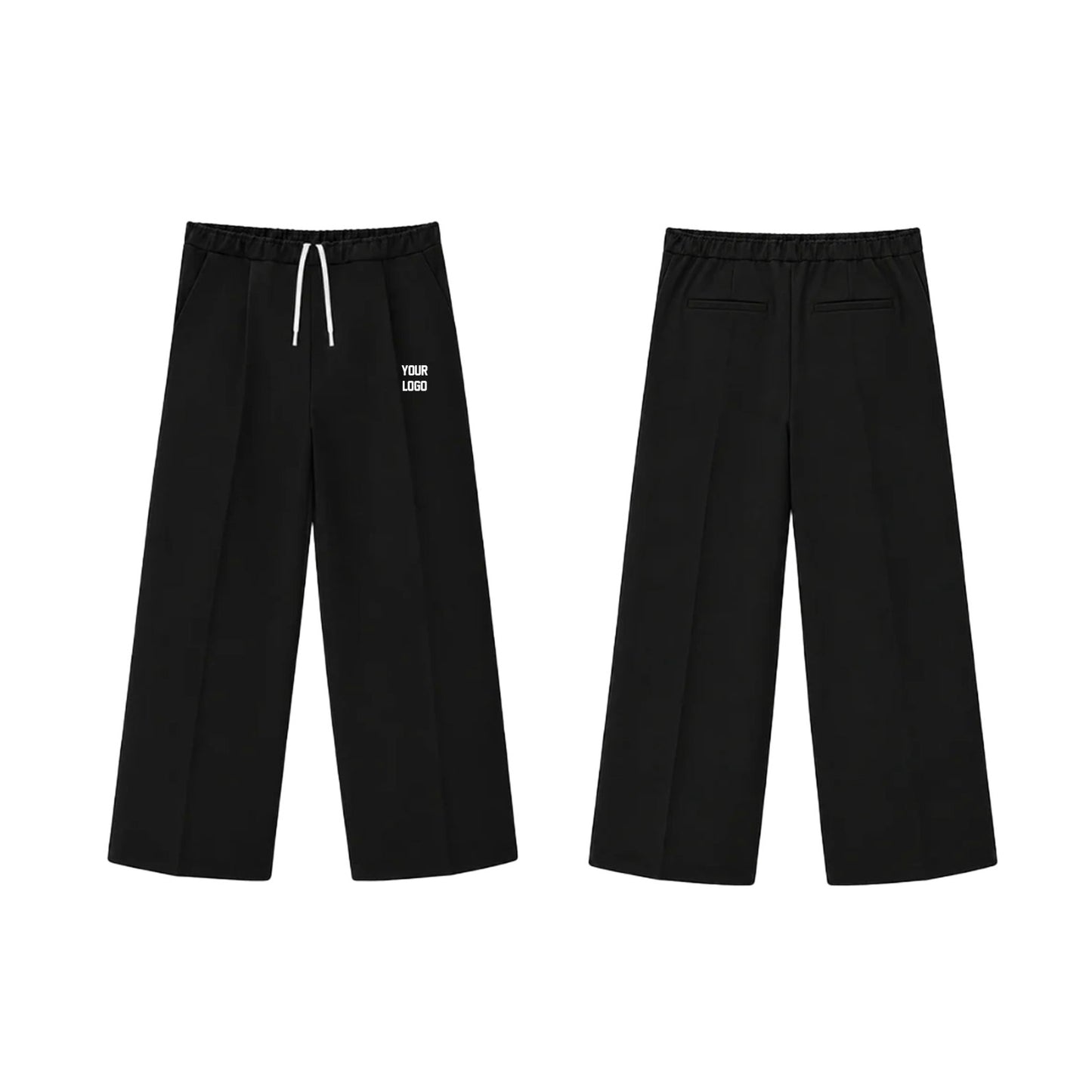 Custom Boys Wide Trouser - Solid Color - Personalized Bottom