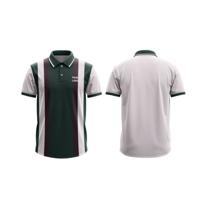 Custom Polo T-Shirt – Cut & Sew Panel Design – Personalized T-Shirt