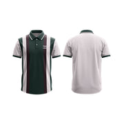 Polo Shirt – Striped Custom Logos & Team Colors