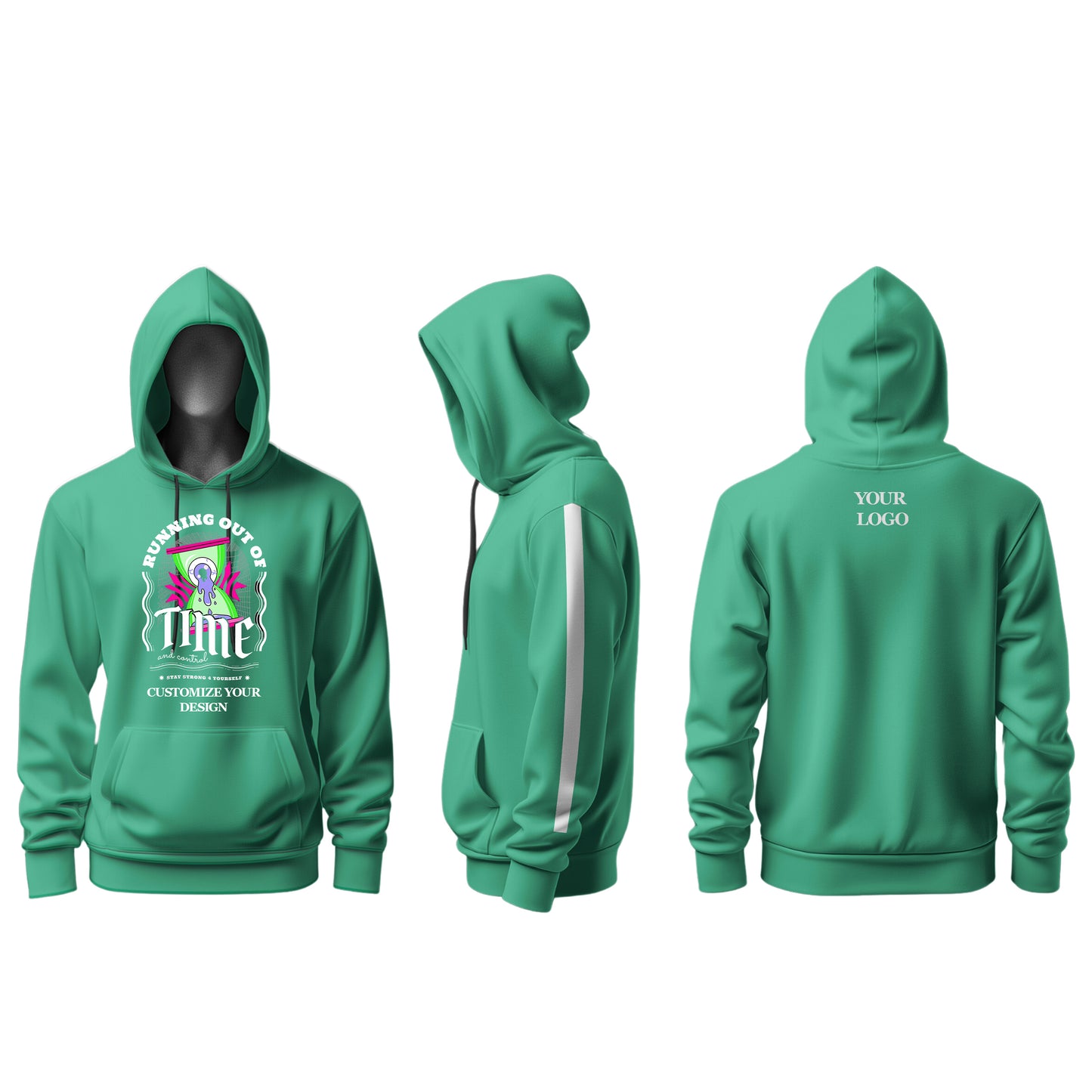 Custom Hoodie – Graphic Design – Personalized Pullover