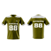 American Football Jerseys – Geometric Custom Logos & Team Colors