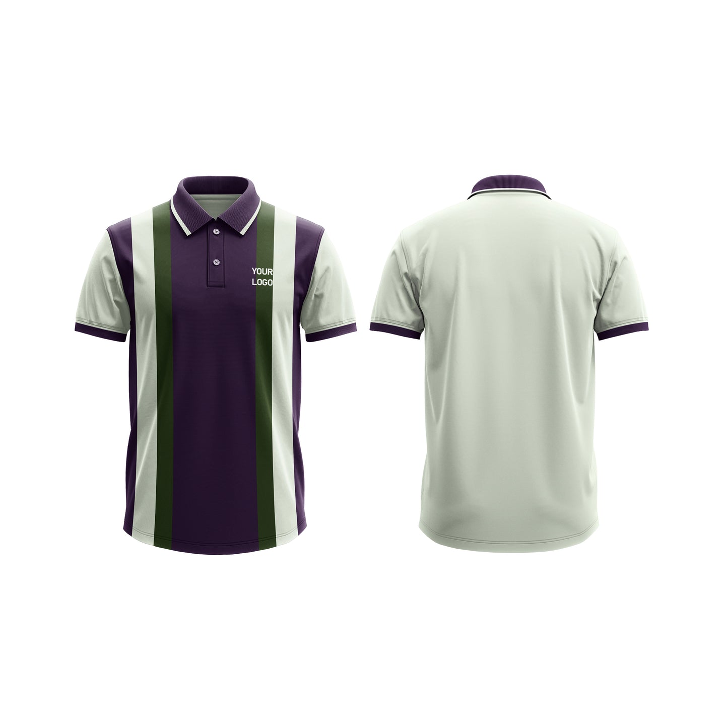 Custom Polo T-Shirt – Cut & Sew Panel Design – Personalized T-Shirt