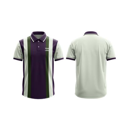 Custom Polo T-Shirt – Cut & Sew Panel Design – Personalized T-Shirt