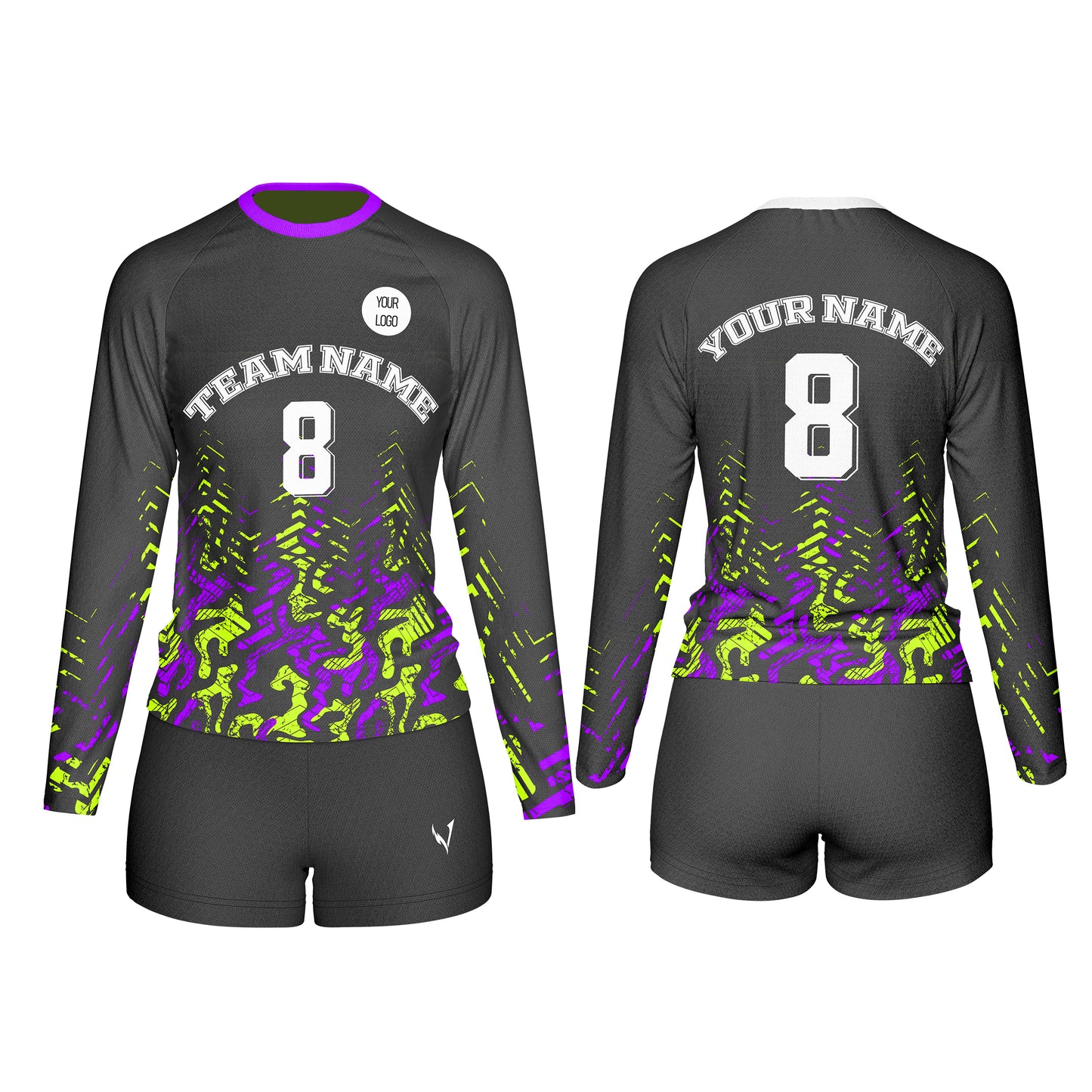 Customizable Volleyball Uniform