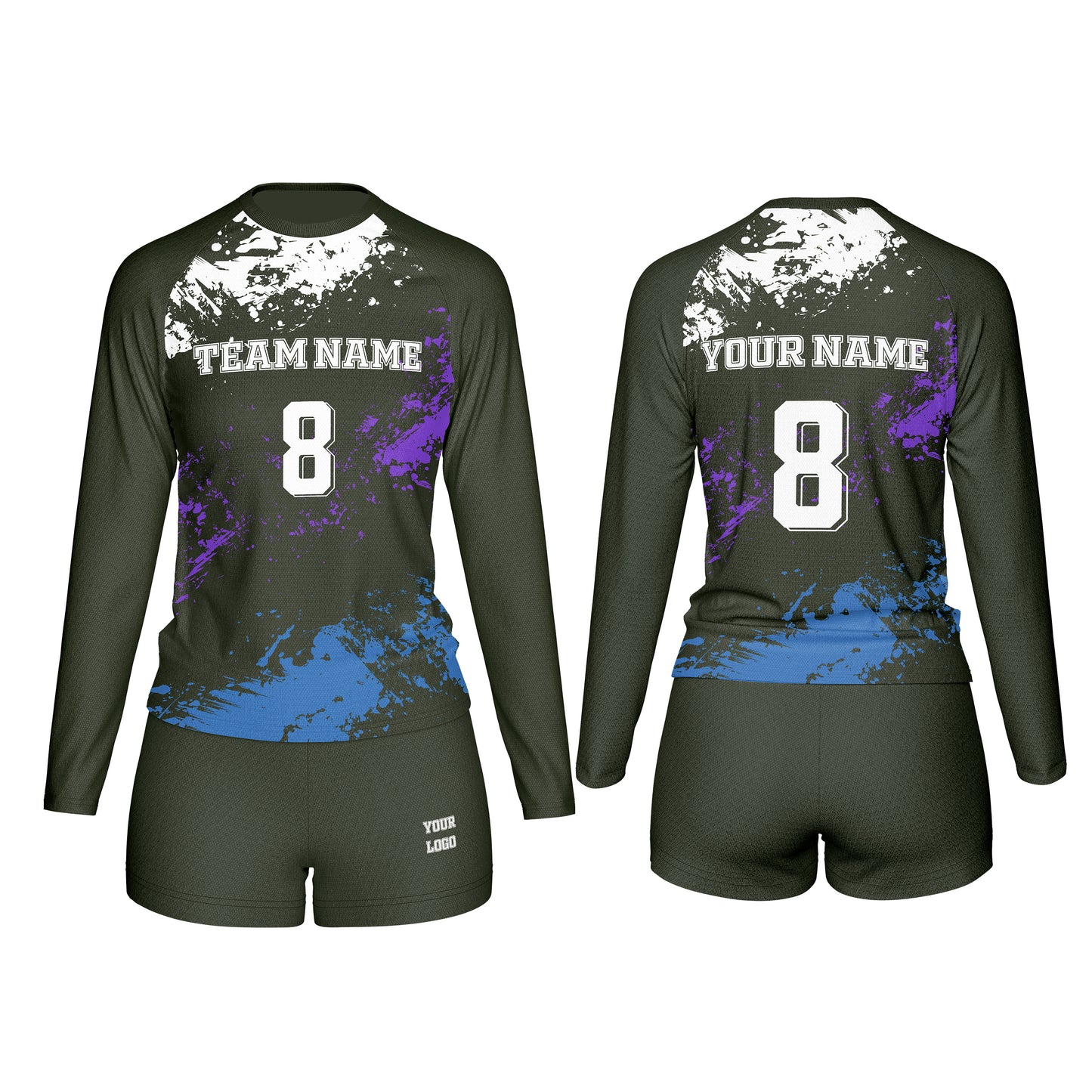 Customizable Volleyball Uniform