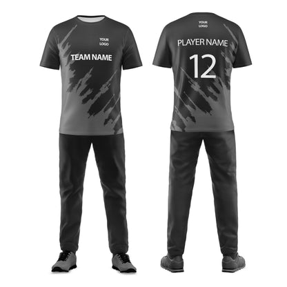 Custom Cricket Uniform - Splatter Design - Personalized Cricket Kit