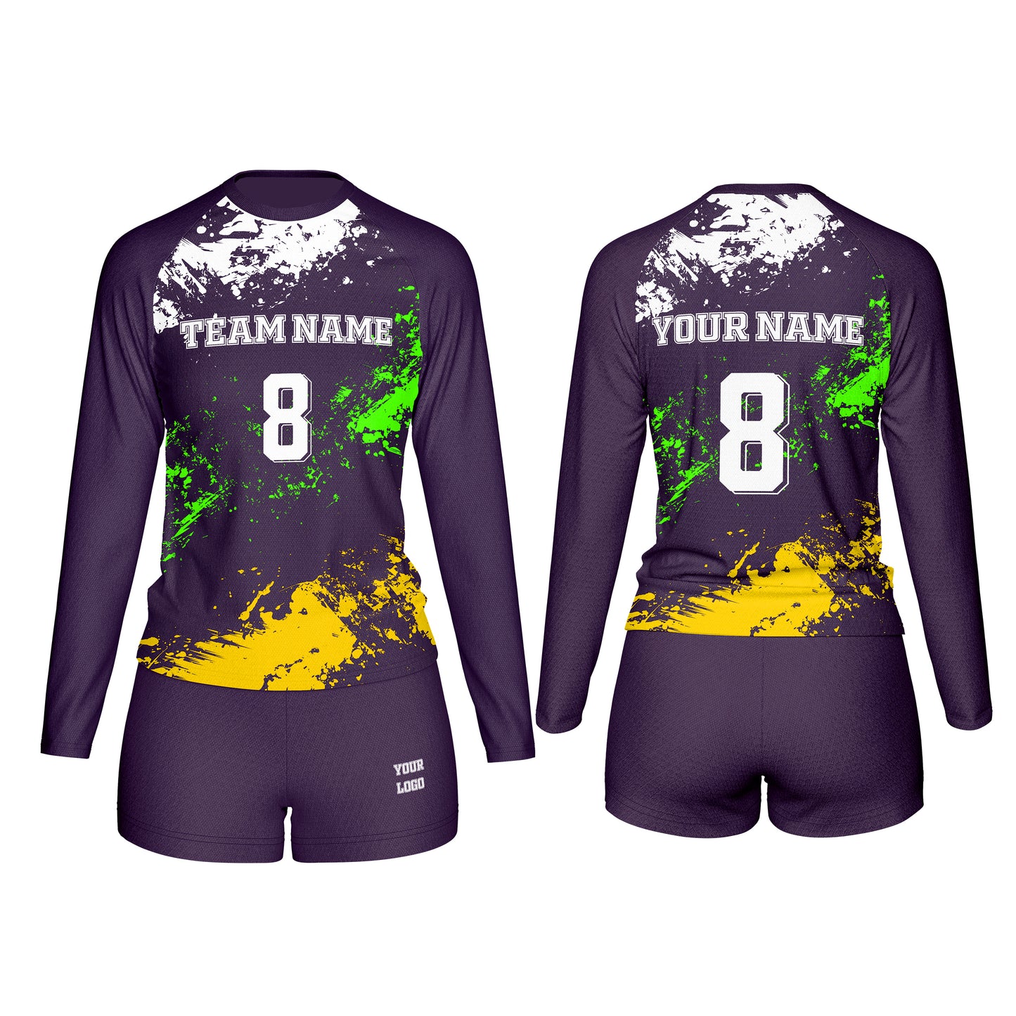 Customizable Volleyball Uniform