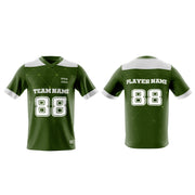 American Football Jerseys – Geometric Custom Logos & Team Colors