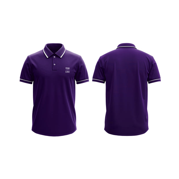 Polo Shirt – Solid Custom Logos & Team Colors