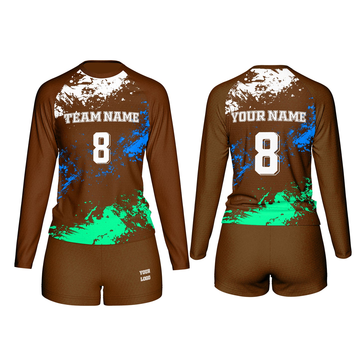 Customizable Volleyball Uniform
