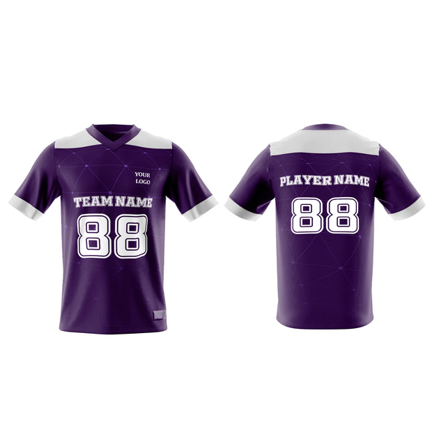 American Football Jerseys – Geometric Custom Logos & Team Colors