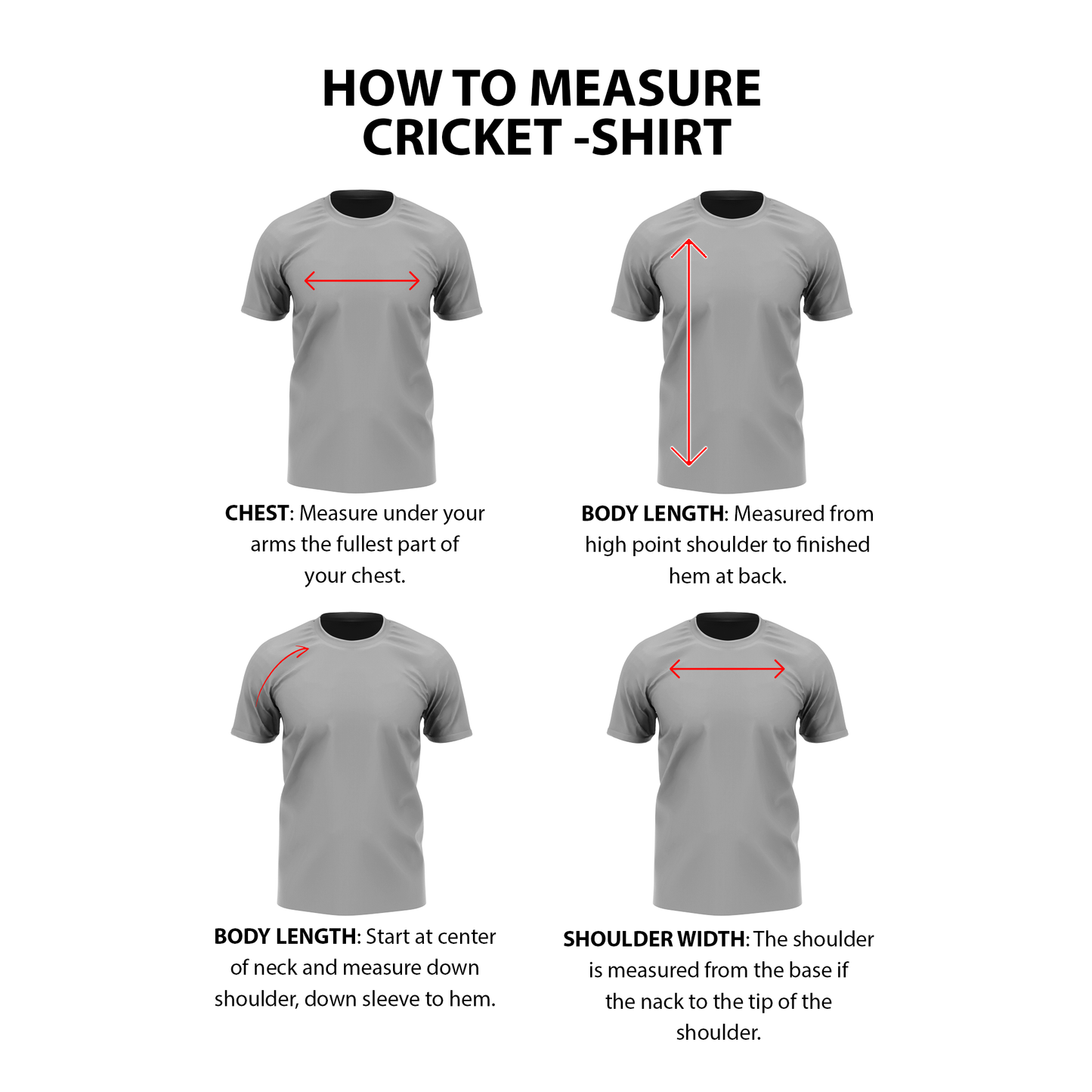 Customizable Cricket Uniform