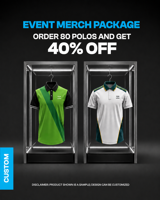 Corporate Event – Polo Merchandise Package