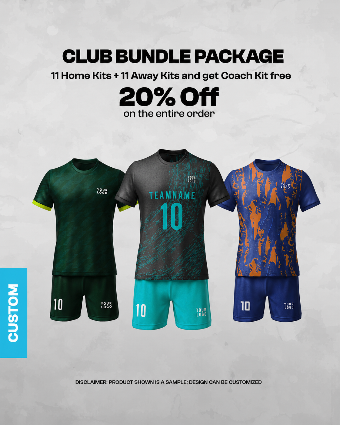Club Bundle Package – Team Kit Deal