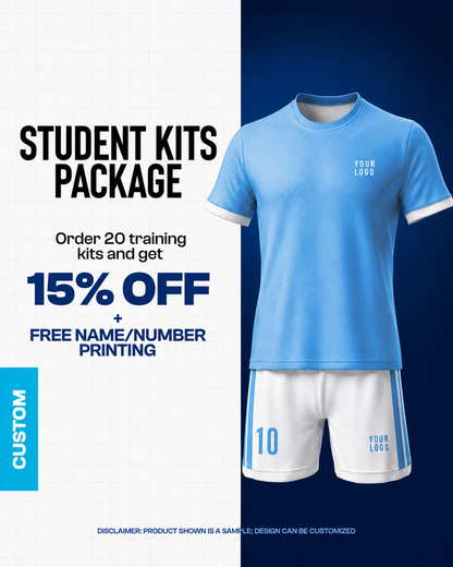 Student Kits Package – Personalized Team Kit
