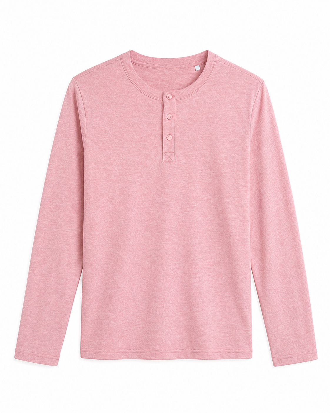 Custom Women Henley Full Sleeve - Solid Color - Personalized Tee