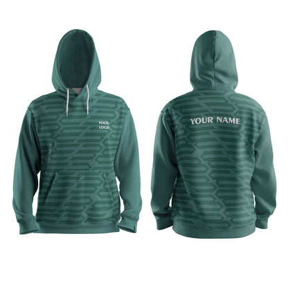 Custom Hoodie – Geometrical Design - Personalized Pullover