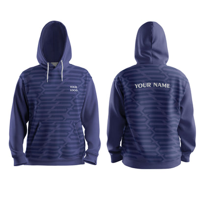 Custom Hoodie – Geometrical Design - Personalized Pullover