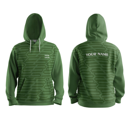 Custom Hoodie – Geometrical Design - Personalized Pullover