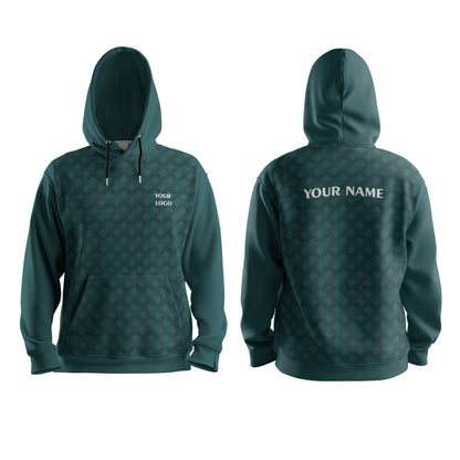 Custom Hoodie – Abstract Print Design – Personalized Apparel