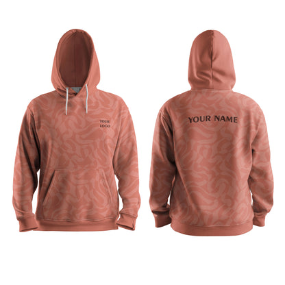 Custom Hoodie – Wave Pattern Design – Personalized Gear