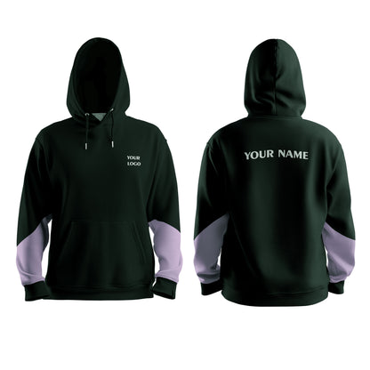 Custom Hoodie- Sleeve Patch Design - Personalized Sweatshirt
