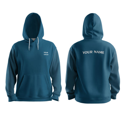 Custom Hoodie - Solid Design - Personalized Pullover