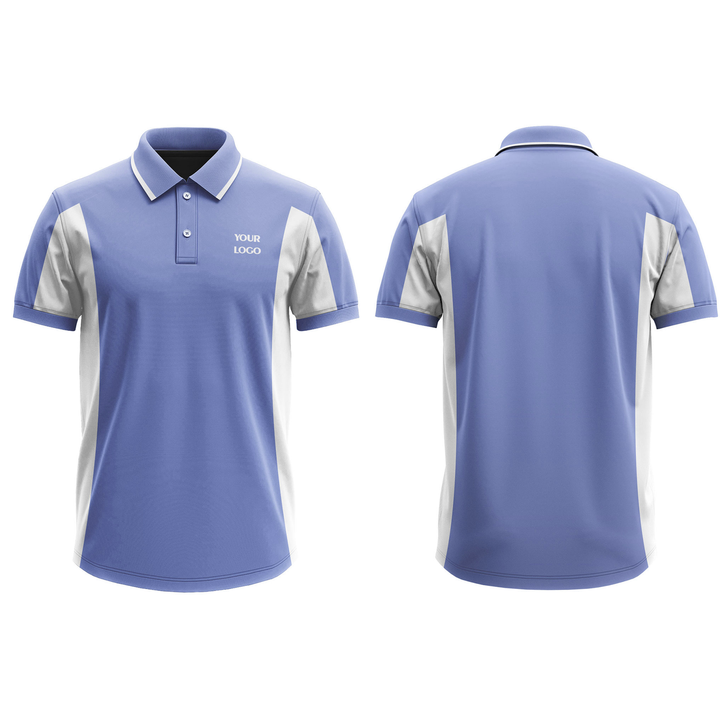Custom Polo T-Shirt – Raglan Contrast Personalized Tee